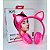 Fone Orelha Gatinha Bluetooth com LED ZW-19 - Imagem 1