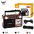 Radio Bluetooth Com AM FM AD-136 - Imagem 2