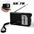 Mini Rádio Portátil AM FM Bluetooth AL-355 - Imagem 2