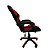 Cadeira Gamer Impact Vermelho Com Preto brx 51056674 - Imagem 5