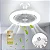 ventilador de teto com led FS-K-30W-P - Imagem 7