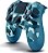 Controle Joystick Compatível Com PS4 Paralelo PlayStation Camuflado Azul - Imagem 1