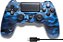 Controle Joystick Compatível Com PS4 Paralelo PlayStation Camuflado Azul - Imagem 4