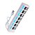 Hub USB 2,0 7 Portas com Led e Interruptor Xtrad XT2067 - Imagem 1