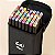 Conjunto 48 Canetas Cores permanentes Marcador Ponta Dupla 48PCS - Imagem 1