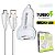 Kit Carregador Veicular 15W Auto Id + Cabo Usb-A/Micro Usb 20W CV206UV - Imagem 2
