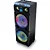 Caixa de Som Bluetooth Philips Party Speaker TAX5509, Potência 2.400W Bivolt Preto - Imagem 1
