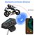 Fone de Ouvido Sem Fio para Capacete de Motocicleta BT12 com Alto-Falante - Imagem 2