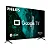 Smart TV Philips 65" LED 4K UHD 65PUG7419, Google TV, Sem Bordas Preta - Imagem 1