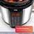 Panela de Pressão Elétrica Multifuncional Digital HQ 6L Inox HQ-Y6DI - Imagem 6