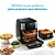 Fritadeira e Forno Elétrico Elgin Oven 12L com Timer, 4 em 1, Painel Touch, Preto/Inox 127V - Imagem 3