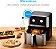 Fritadeira Elétrica Elgin CHROME 8L com Timer, Grelha Easy Clean - AFC80, Inox 220V - Imagem 2