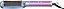 Escova Alisadora Mondial By Juliette 36W- EA-JU-03, Azul/Rosa Bivolt - Imagem 1