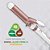 Modelador Conair Double Ceramic 32mm, Com infusão de Coco, Aloe Vera e Amêndoa CD702DBR, Branco / RoseBivolt - Imagem 4