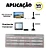 Antena Digital Hdtv 4k Uso Interno Externo A Prova Dagua 5mt - Imagem 2