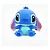 Boneco Pelucia Stitch Lilo 20 cm Azul XJ-PZ0091 - Imagem 2