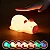 Luminária De Silicone Noturna ( Capivara ) Com Sensor De Toque , Luz RGB / Recarregavel YH-330 - Imagem 1