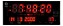 Relógio Digital Parede 45cm Data Hora Temperatura Bivolt Led Vermelha OIH-6208 - Imagem 1