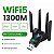 Adaptador Wifi Usb Dual Band Com 4 Antenas KP-AW163 - Knup - Imagem 2