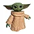 Boneco Baby Yoda Grogu Star Wars 15cm YODA - Imagem 1