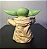 Boneco Baby Yoda Grogu Star Wars 15cm YODA - Imagem 2