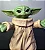 Boneco Baby Yoda Grogu Star Wars 15cm YODA - Imagem 4