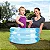 Piscina Inflável Infantil Kiddie Pool 3 Anéis 43 Litros Bel 108000 - Imagem 1