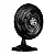Ventilador de Mesa Ventisol Turbo 6 Pás 40cm Preto 220V 551 - Imagem 4