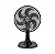 Ventilador de Mesa Ventisol Turbo 6 Pás 50cm Preto 220V 4200 - Imagem 3
