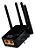 Repetidor De Wifi Preto 4 Antenas Externas Dualband + Cabo de Rede, KA-X333 KAPBOM - Imagem 2