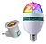Lâmpada Led 3W Bivolt Colorido Giratória - Balada De Luzes ND-02 - Imagem 1