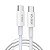 Cabo 2 Metros Duplo Usb-c  A'gold Turbo 60w CB-105 Original - Imagem 2