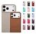 Capa Silicone Aveludada Iphone 17 Pro Max  Cores Diversas  586579 - Imagem 1