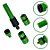 Kit 4 Pçs Esguicho Regulável Engate Rápido Mangueira BOMVINK BOM-7624 - Imagem 4
