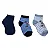 Kit 3 Pares Meia Casual Masculina Feminina Infantil Cano Curto Cores Variadas 2533775 - Imagem 5