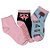 Kit 3 Pares Meia Casual Masculina Feminina Infantil Cano Curto Cores Variadas 2533775 - Imagem 1