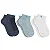 Kit 3 Pares Meia Casual Masculina Feminina Infantil Cano Curto Cores Variadas 2533775 - Imagem 2