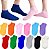 Kit 3 Pares Meia Unissex Cano Baixo Cores Variadas 159753 - Imagem 1