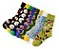 Meia Cano alto Divertida Unisex LUA511-011 - Imagem 4