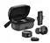 Microfone de Lapela Sem Fio Tipo C Kit Duplo com Case de Carregamento | Compatível com iPhone - Imagem 5