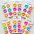 Kit 6 Mini Presilhas Flor Colorida 20243 - Imagem 1