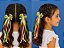 Mini Laço Presilha Listrada Para Cabelo Festa Junina 2206 - Imagem 1