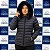 Casaco Feminino Puffer Acolchoado com Capuz Peluciado l – Impermeável, Quente e Elegante  F-91 - Imagem 1