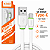 Cabo Carregamento USB para Tipo C 1m Kaidi KD-TC30 - Imagem 1
