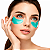 Kit 2 Máscaras de Olhos Pepino Yoyomaquiamor - Imagem 1