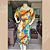 Vestido midi estampado - Imagem 6