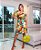 Vestido midi estampado - Imagem 4