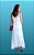 Vestido assimétrico branco - Imagem 4
