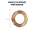 Arruela de Bronze para Moedor B22/B98 c/5un - Imagem 3