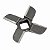 Cruzeta B-22 Ferro Corte Simples - Caf - Imagem 2